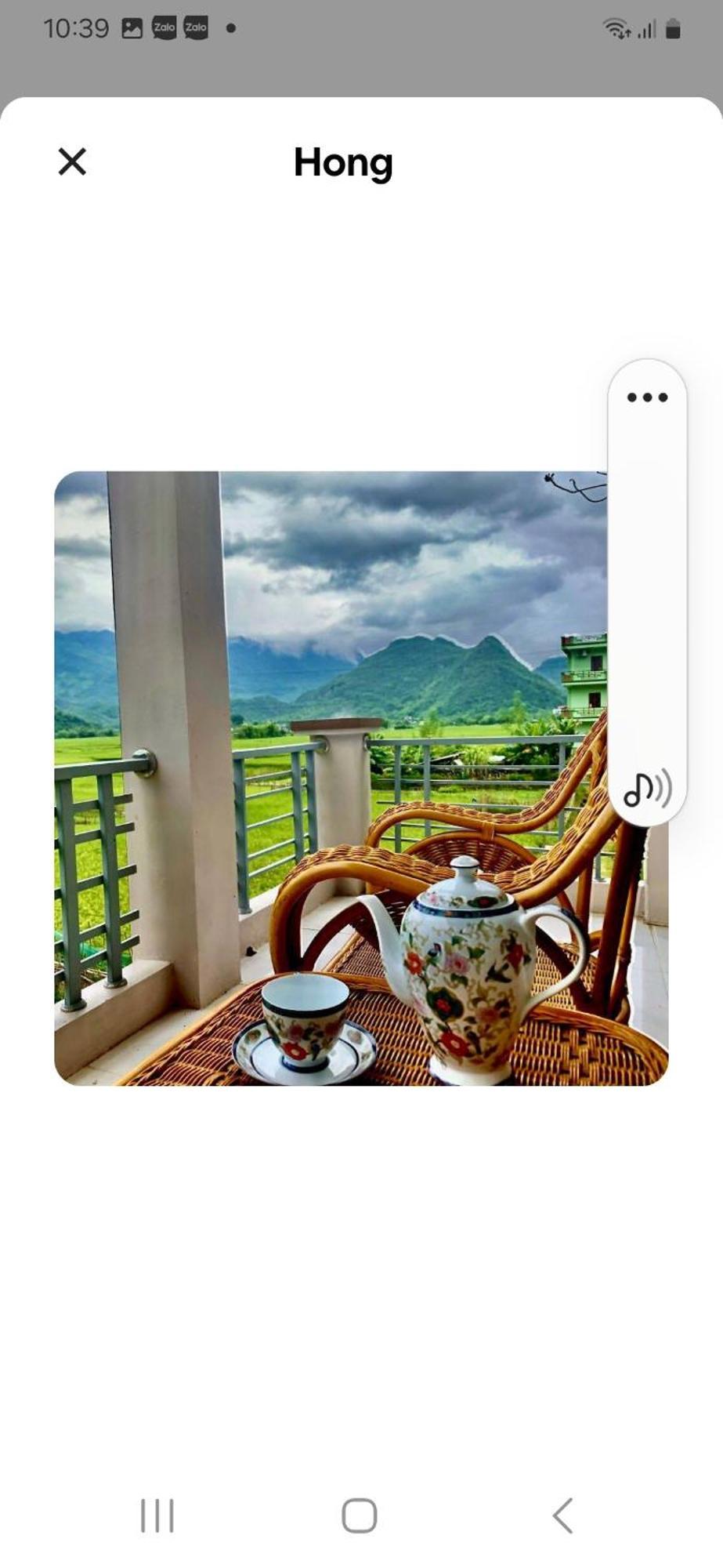 Moc Nhien Homstay Mai Chau Hòa Bình Eksteriør bilde